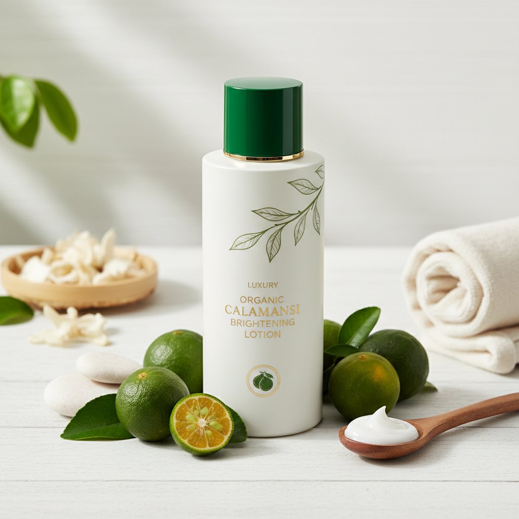 Organic Calamansi Lotion with Fresh Fruits