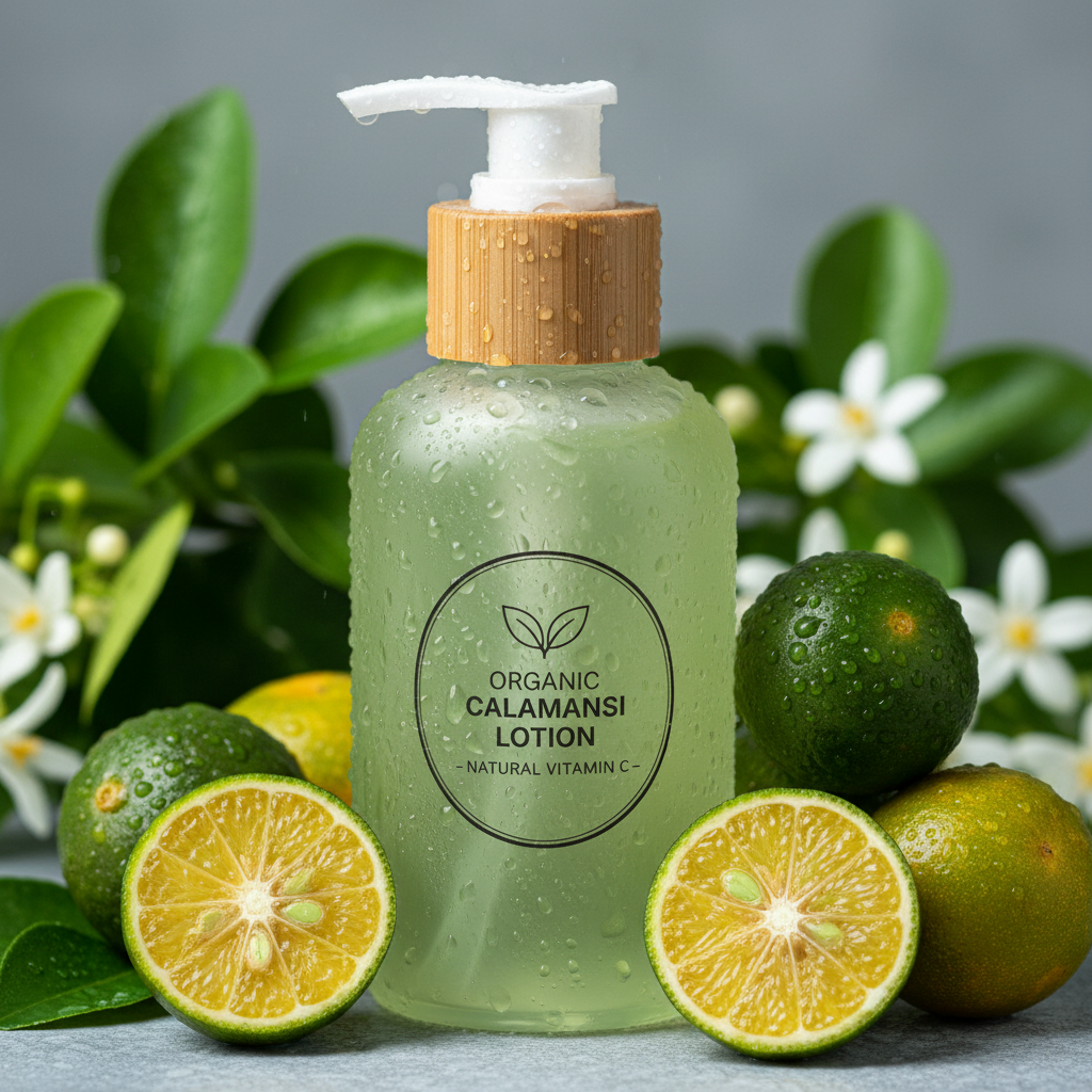 Close-up of Calamansi Lotion